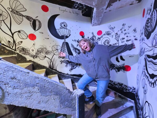 Dans la lune. Conteuse