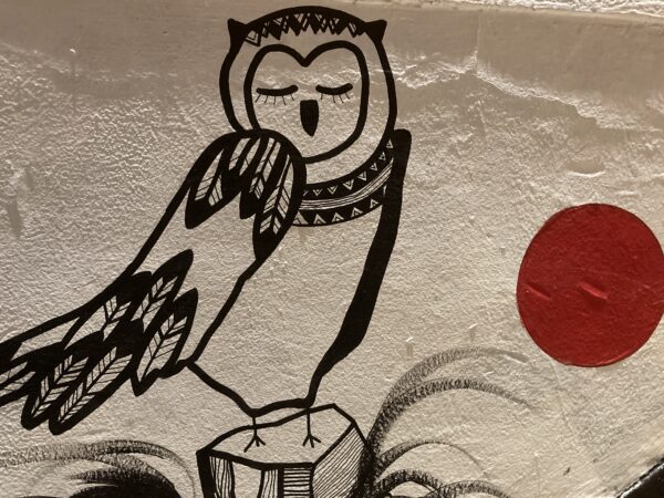 Dans la lune. Conteuse