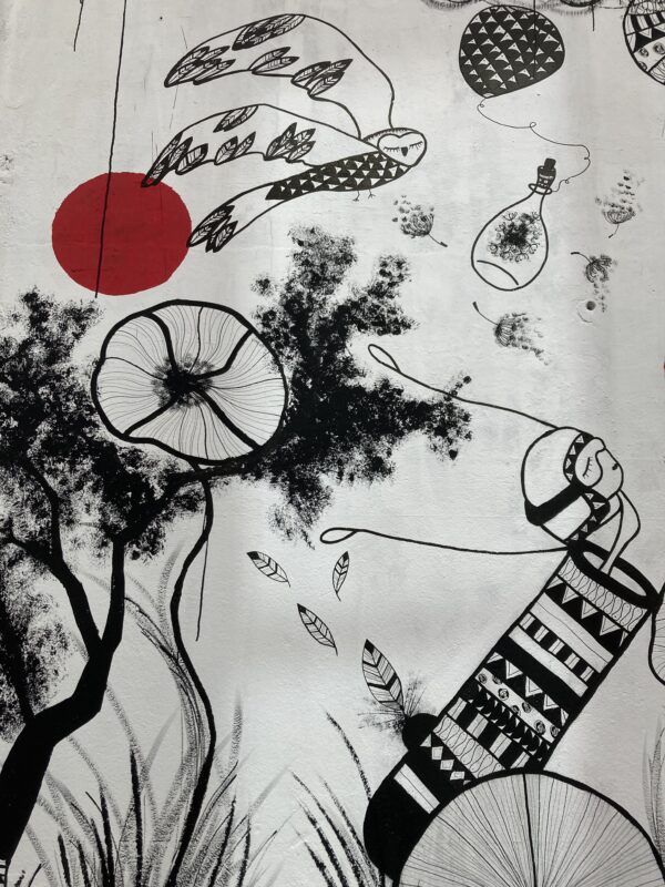 La femme canon et le saule pleureur