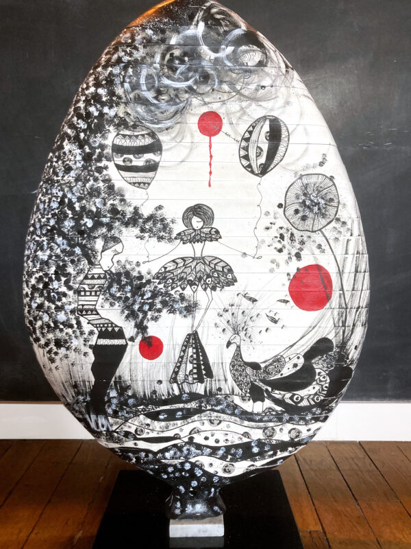 La Nuit et le Jour, sculpture Jean Paul Boyer et Fragola de la Vega