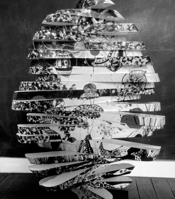 La Nuit et le Jour, sculpture Jean Paul Boyer et Fragola de la Vega