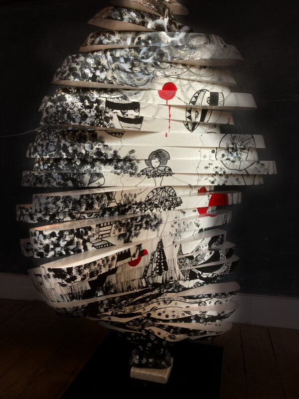 La Nuit et le Jour, sculpture Jean Paul Boyer et Fragola de la Vega