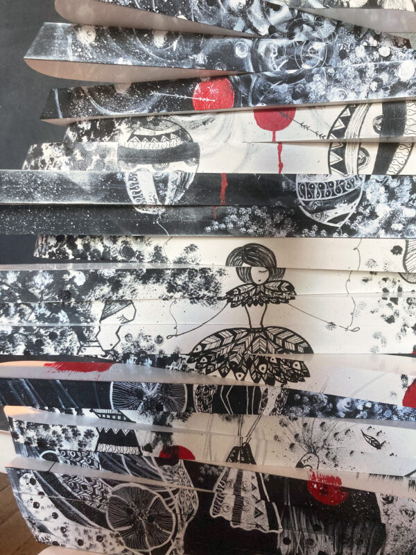 La Nuit et le Jour, sculpture Jean Paul Boyer et Fragola de la Vega