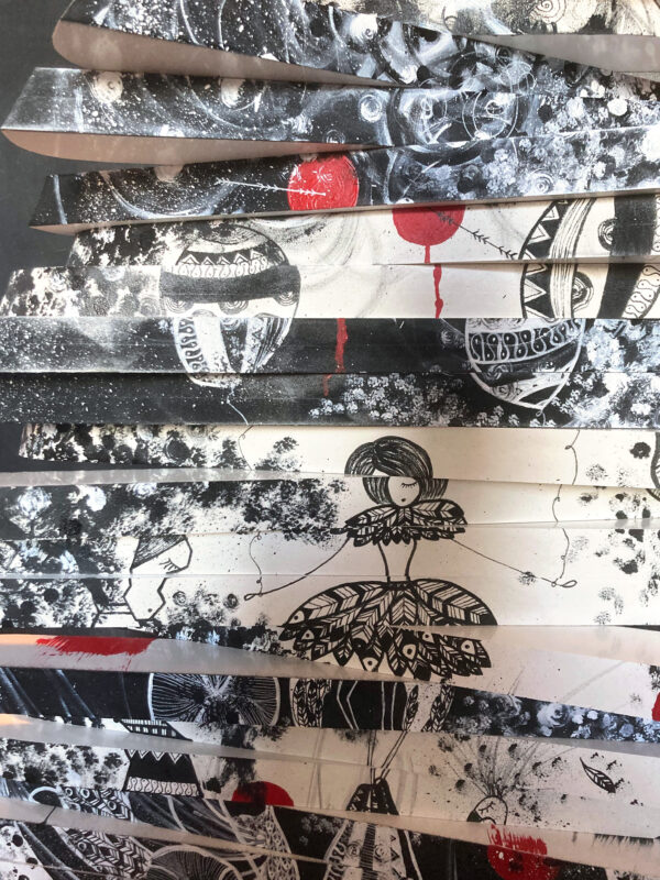 La Nuit et le Jour, sculpture Jean Paul Boyer et Fragola de la Vega