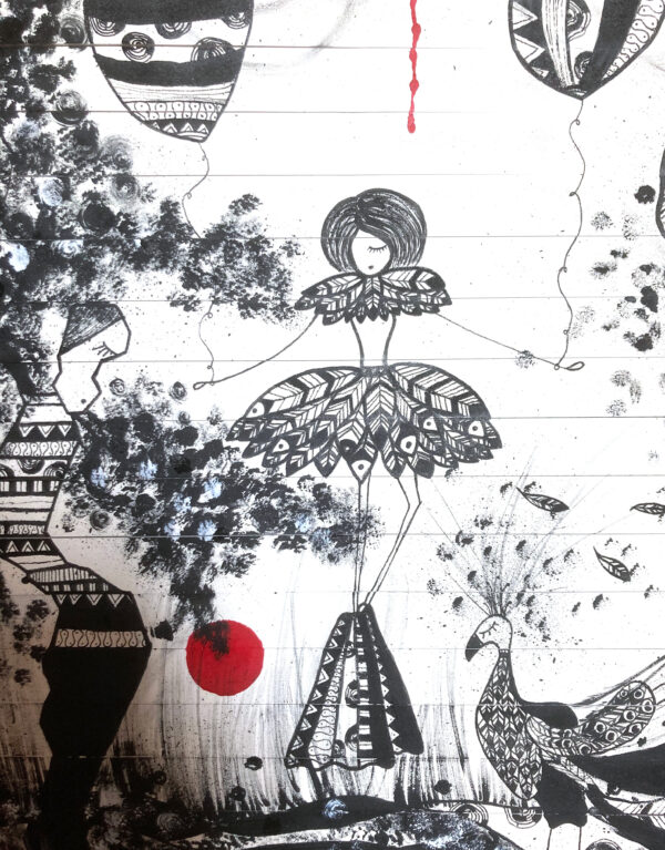 La Nuit et le Jour, sculpture Jean Paul Boyer et Fragola de la Vega