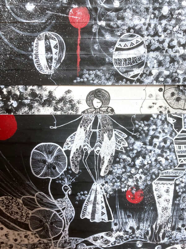 La Nuit et le Jour, sculpture Jean Paul Boyer et Fragola de la Vega