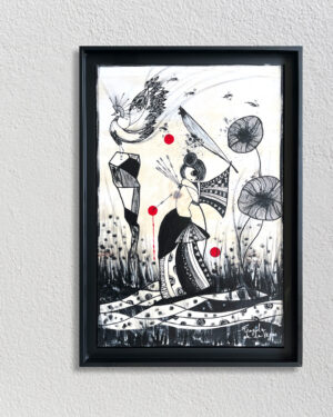 La femme samouraï et l'oiseau de paradis