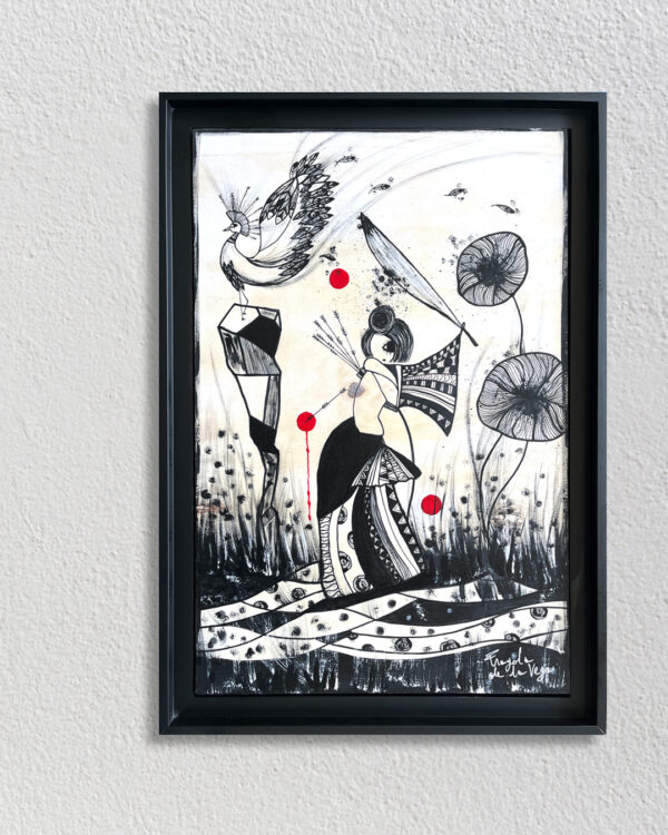 La femme samouraï et l'oiseau de paradis