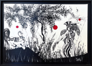 Athena toile 50x70 Athéna