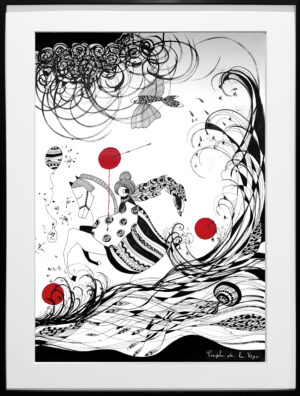 La Tempete-galopante-grand format papier La tempête galoppante